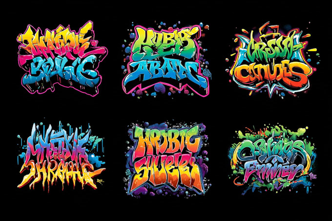 create an awessome graffiti logo,tshirt, stickers designs