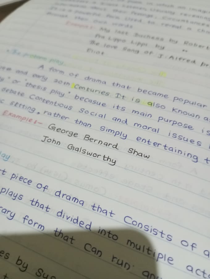 write neat handwritten letters, notes, or assignments