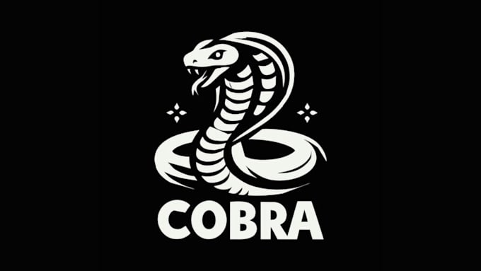 design high quality snake logo and serpent mascot