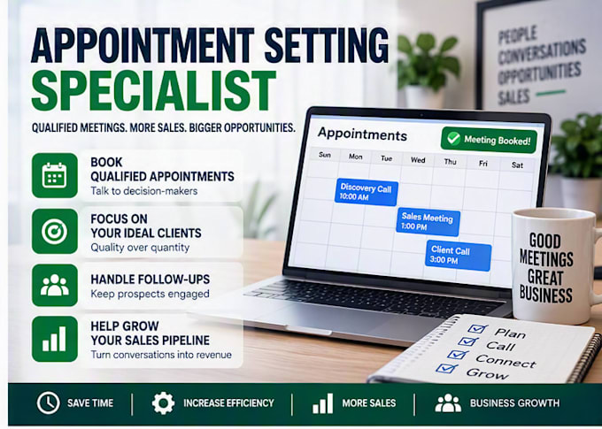 cold calling, lead generation and sales appointment setting