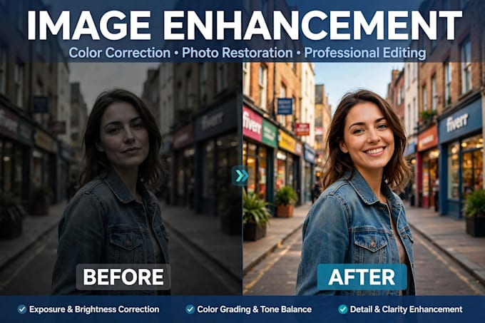remove background , enhance and upscale your image in 1hour