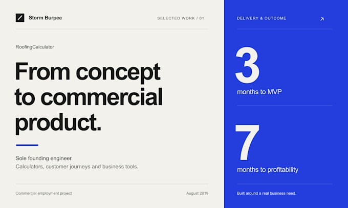build a website for trades and service businesses