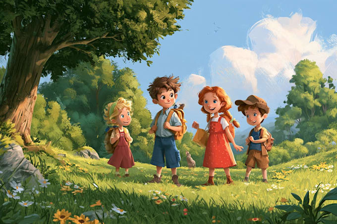provide childrens book illustrations