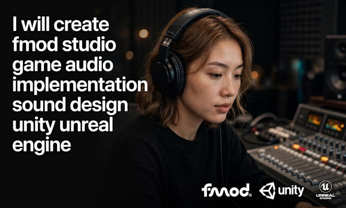 create fmod studio game audio implementation sound design unity unreal engine