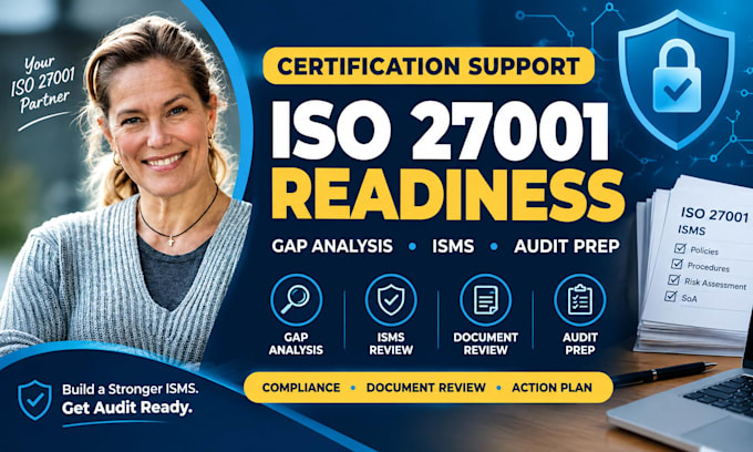 provide iso 27001 certification support, compliance and isms documentation