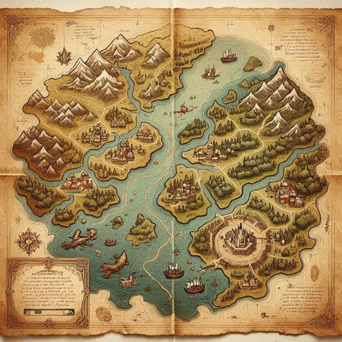 draw a custom game map