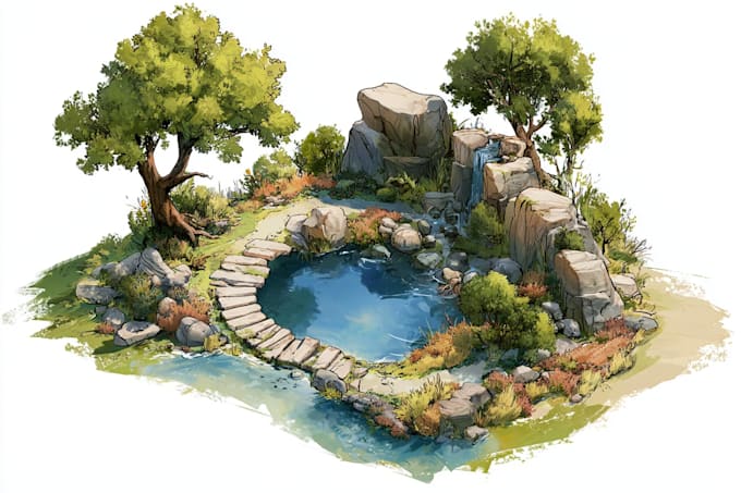 environment concept art landscape design