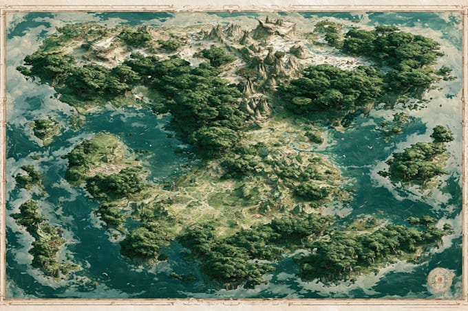 create an epic fantasy map for your novel