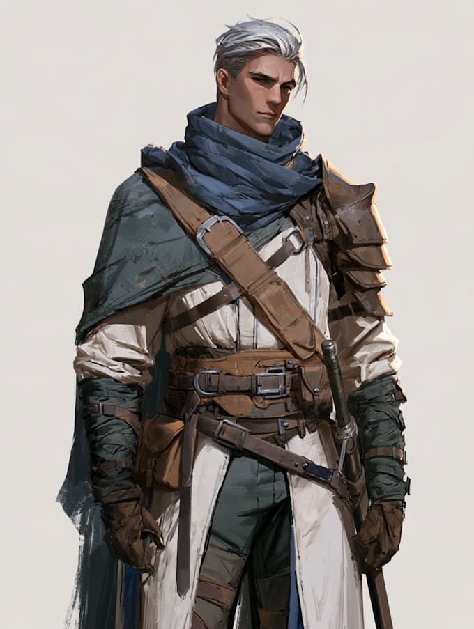 unique dnd character art and dnd character art
