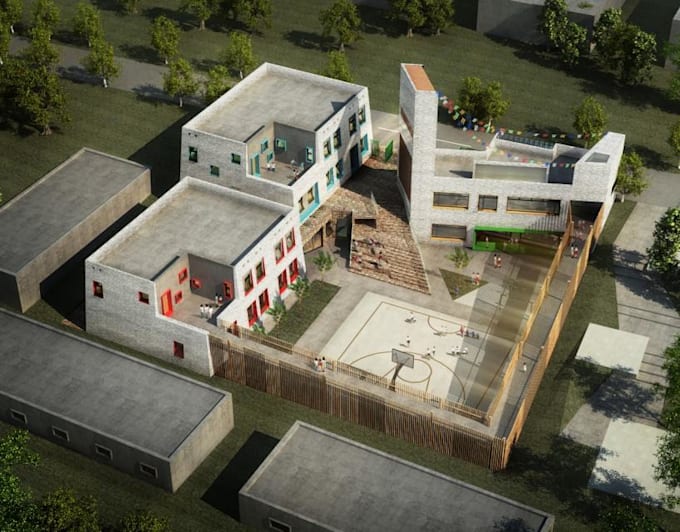 revit architectural floor plans and 3d exterior design