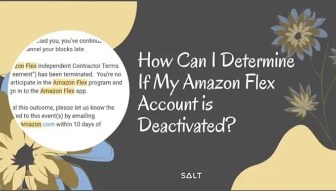 help to reactivate amazon flex account, waitlist clearance, fix deactivation