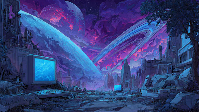 design sci fi illustration and sci fi sci fi illustration