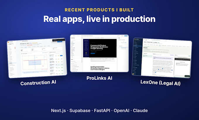 develop lovable ai web apps, saas mvp and websites using replit and base44