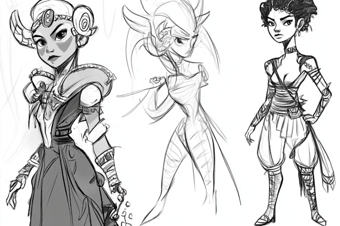 do your character sketch