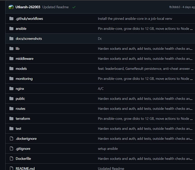 dockerize your app, set up github actions ci cd, and deploy it to AWS