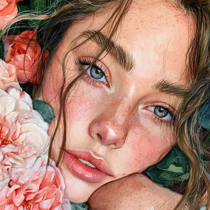 custom soft pastel portraits personalized hand drawn artwork