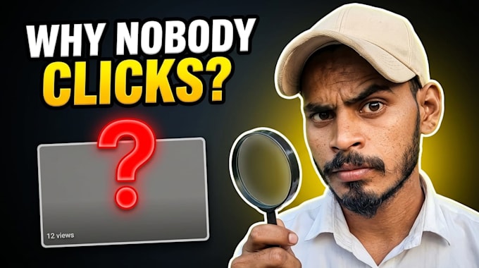create a professional youtube thumbnail design