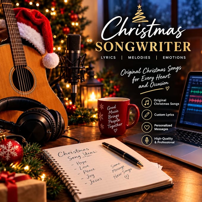 write a personalized christmas song for your family