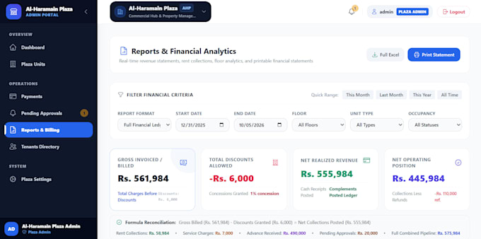 build a custom web app, dashboard or admin panel