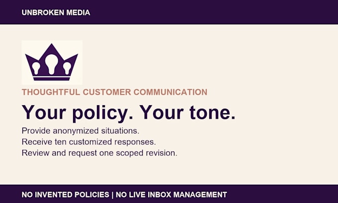 Create professional customer service response templates for your ...