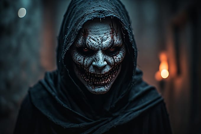 do horror character design