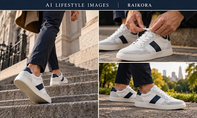 create realistic ai lifestyle product images with models