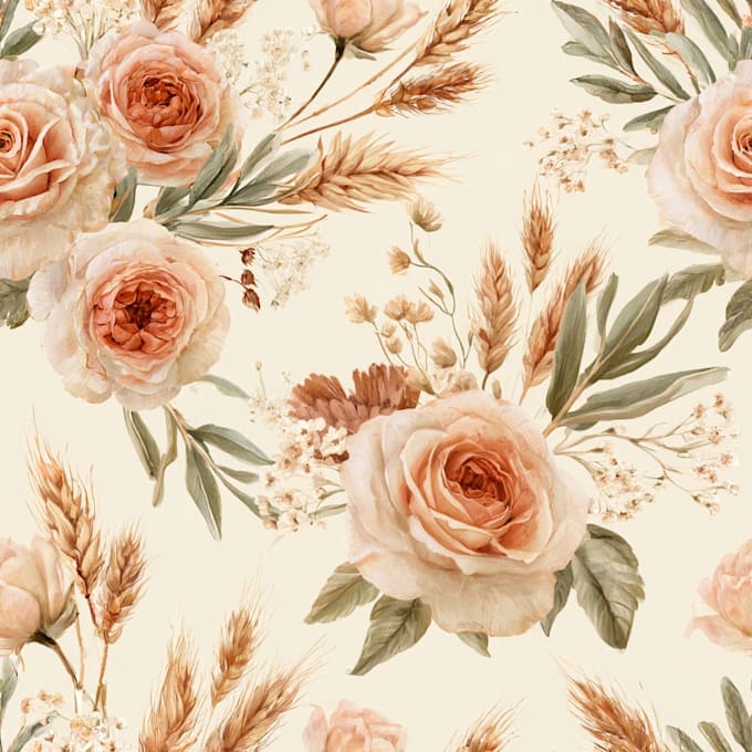create seamless pattern ready for print