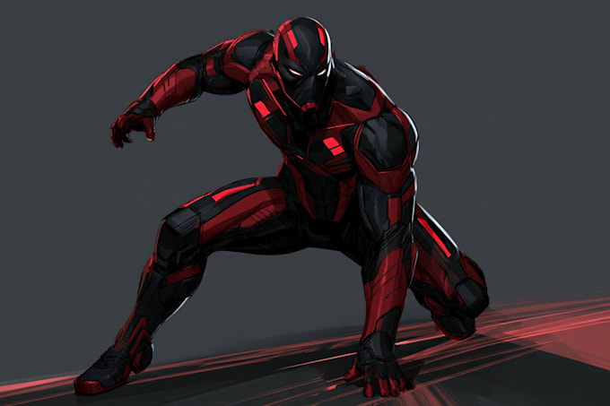 comic book illustration with comic book illustrator