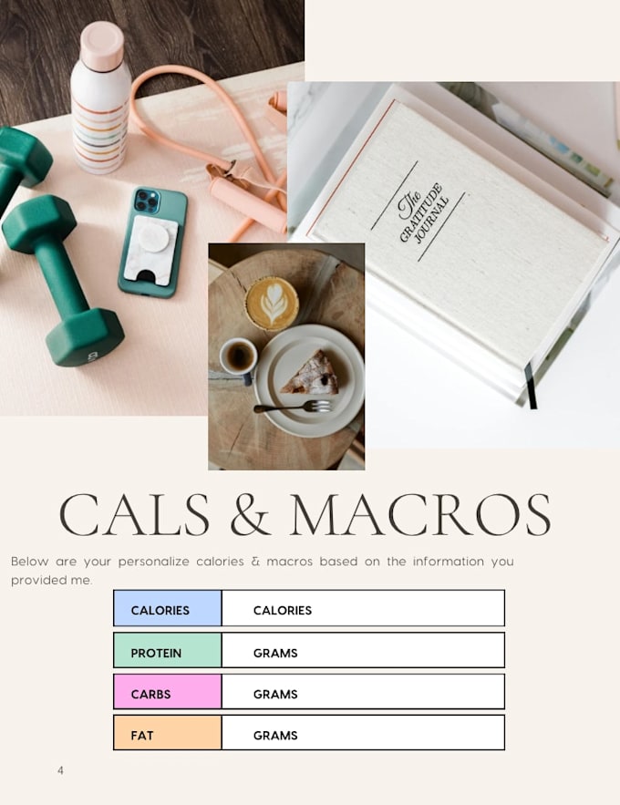 calculate your macros and coach you