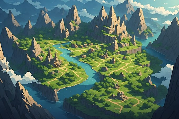 do fantasy map design