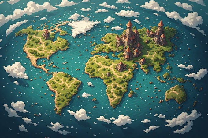 do fantasy map design
