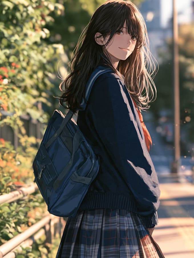anime manga character illustration