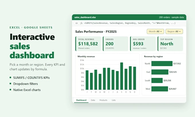 build an excel or google sheets pricing and quote calculator