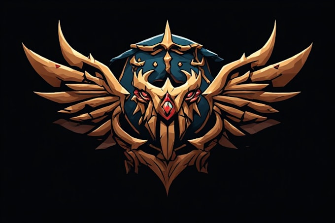 design unique fantasy character logo