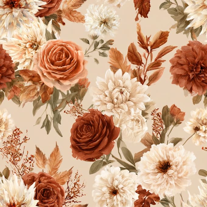 design beautiful seamless pattern design