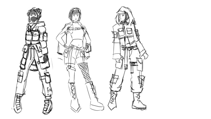 design a scifi character