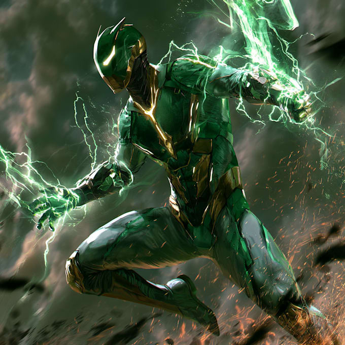 your comic book character