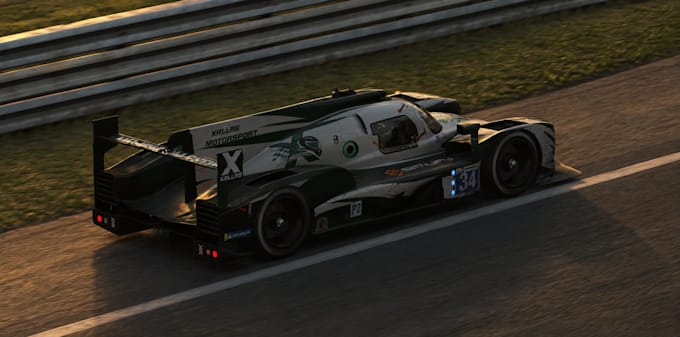 create realistic and cinematic iracing car photography