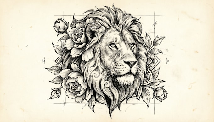 create a custom tattoo sketch designs
