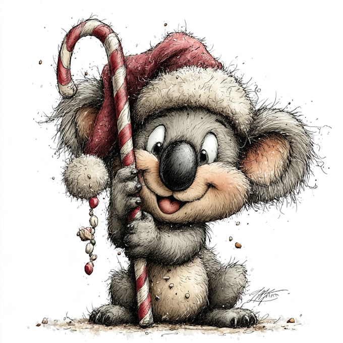 draw cute, simple and funny cartoon