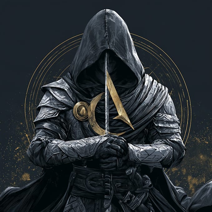 do a fantasy game logo