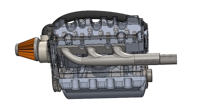 3d model mechanical spare parts and replacement components