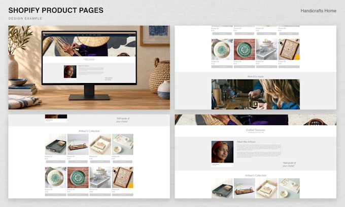 design and customize a branded shopify online store