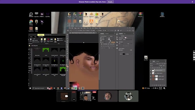 create a custom fivem face ped, gta 5 character model and realistic custom ped