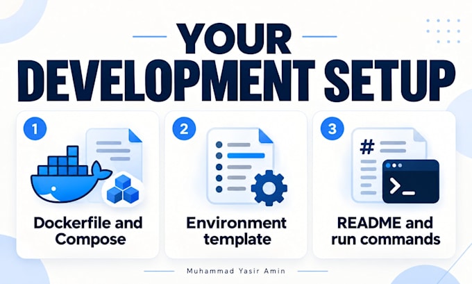 dockerize your laravel or node app with docker compose