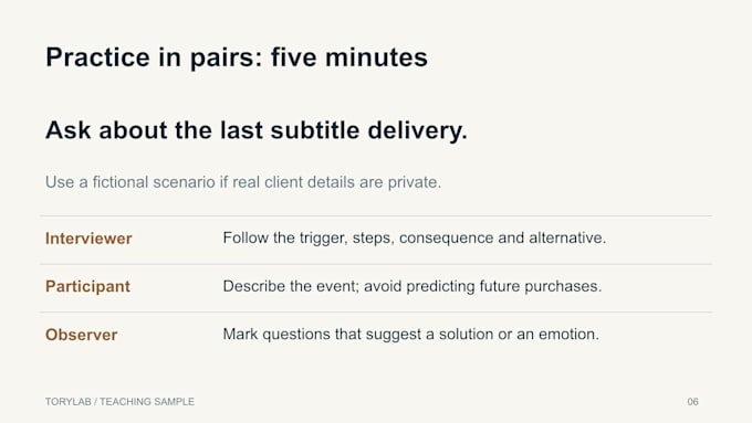 turn your lecture notes into editable training slides