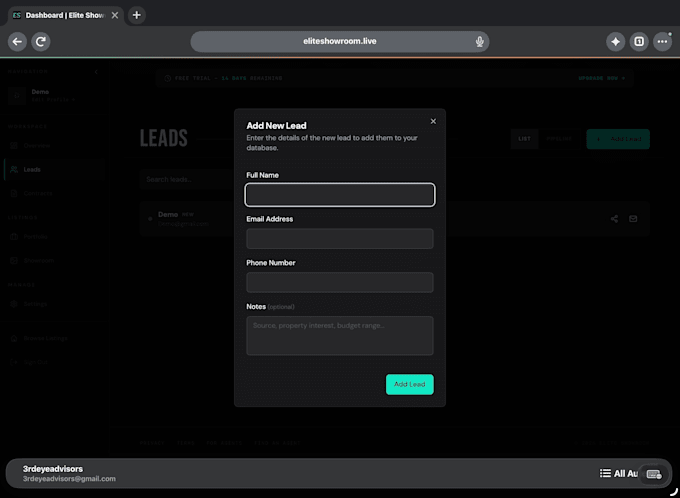 build your website and launch your custom website