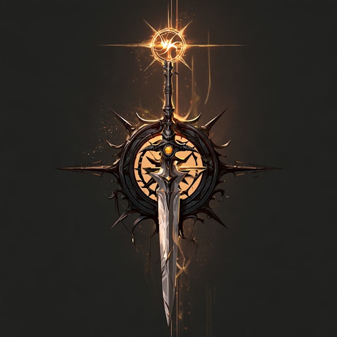 create a fantasy logo