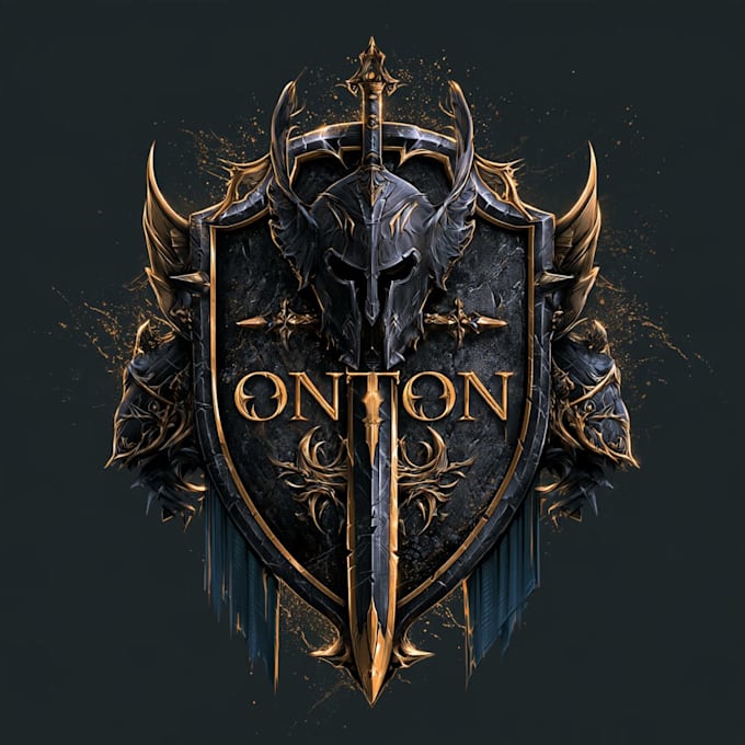 draw a fantasy logo