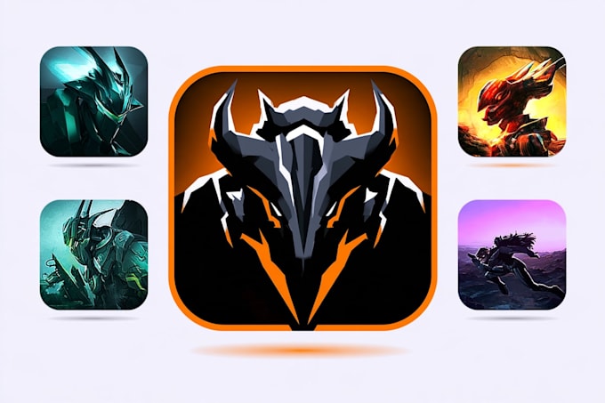 design a professional app icon or logo design
